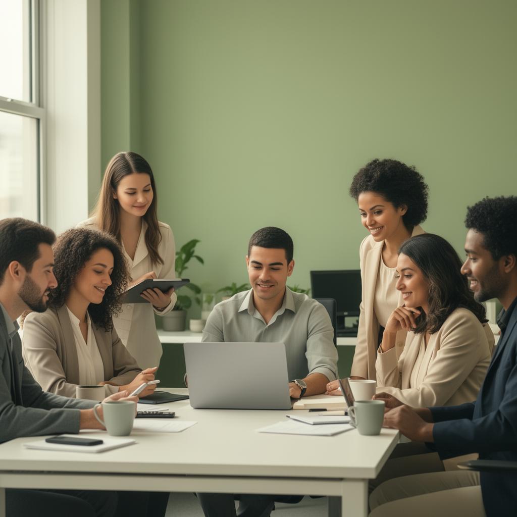 Equipe brasileira em treinamento de conscientização em segurança